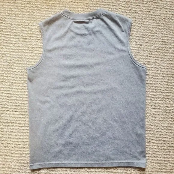 Nike Dri-Fit Gray Youth Sleeveless Tank Top - Picture 5 of 5
